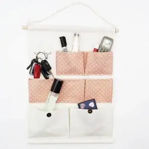 [하프클럽/]벽걸이 수납 포켓 걸이형 소품 월포켓 보관 정리함 1개 약정리함