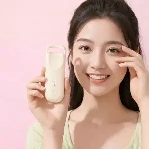 [하프클럽/]컬리쉬 속눈썹 고데기 2단온도조절 히팅뷰러 아이보리