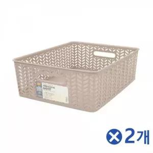 [하프클럽/]수납정리함 깔끔한바구니 오픈형 플라스틱 다용도바구니 욕실