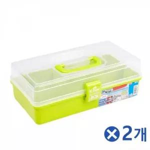 [하프클럽/]투명 덮개 수납함 소품정리함 스퀘어 정리함 공구함 공구박스