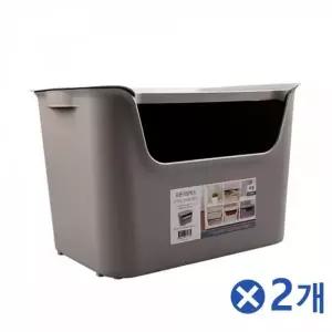 [하프클럽/]플라스틱 정리함 수납함 박스 뚜껑분리형 다용도 소품 옷정