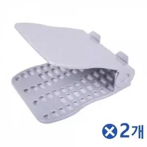 [하프클럽/]회색 신발정리대 간이신발장 슈케이스 선반 보관함 슈즈랙 현관