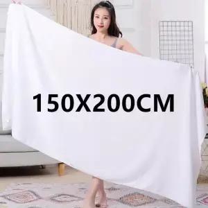 미용실 목욕 타올 마사지 홈 및 부드러운 양면 속건성 극세사 두꺼워진 보풀 없는