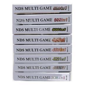 닌텐도 DS NDS 3DS XL 2DS NDSL NDSI용 멀티 카트 슈퍼 콤보 비디오 게임 카트리지 카드 23 / 356 486 502 IN 1 (502 1)