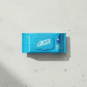 스카트 변기에 버리는 화장실 청소티슈 세정 물티슈 40매 8팩