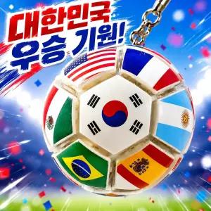 OKO 2026 월드컵 축구공 키캡 키링 피젯토이 월드 플래그 12개국 온가온