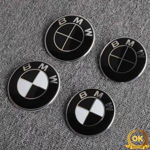 1개 82mm 자동차 로고 프론트 후드 리어 트렁크 엠블럼 BMW E46 F10 E90 E87 시리즈용