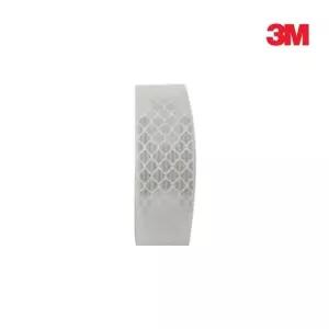 3M 프리즘형 고휘도 반사테이프 20mm x 2.5M 백색 안전반사테이프 (WA0AE9F)
