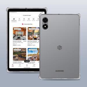 Alldocube iPlay 80 / 70 미니 프로 8.4인치 태블릿 케이스용 슬림 푼다, 투명 TPU 백 커버, 에어백 충격