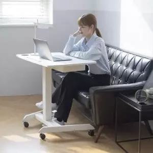 WL CamelMount MD3W 수납형 이동식 유압식 페달 높이 조절 스탠딩 책상