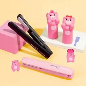 아트박스 벨리곰 벨리곰 휴대용 무선 미니 고데기 뿌리볼륨 매직기