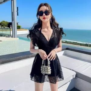 레이스 원피스 수영복 비키니 래쉬가드 비치웨어