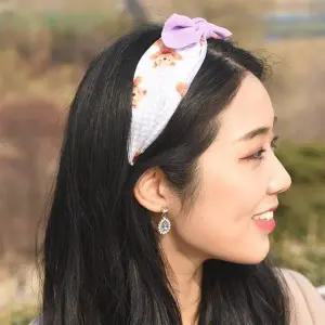 TBZ 레트로 테디베어 체크 반다나st 헤어밴드 5Colors-WFMVES4