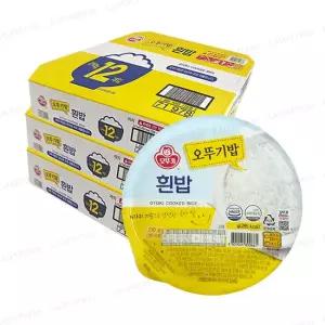 오뚜기 오뚜기밥 흰밥 210g 36개