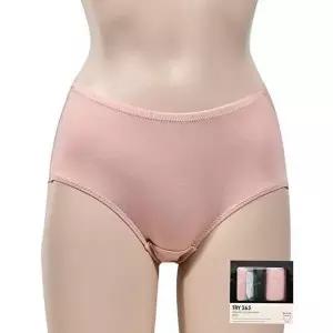 트라이 편하게 입는 여성 맥시 삼각 팬티 2P 햄라인-WD6AEE6