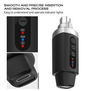 다이나믹 마이크 오디오 믹서 PA 시스템용 2.4GHZ 무선 기타 XLR 수신기 송신기