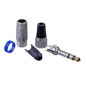기타 오디오 케이블 연결 6.35mm 모노 스테레오 잭 앰프 마이크 플러그