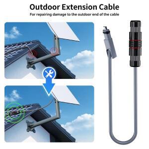 Starlink 이더넷 케이블 어댑터 SPX 플러그-RJ45 커넥터 6 등급 광섬유 Gen2 V2
