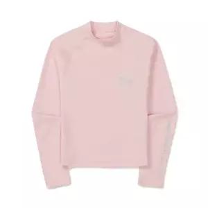 [스노우피크 어패럴] 워터 여성 세미크롭 래쉬가드 Pink (S25MWWSW07)