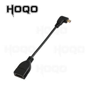 HDMI 호환 90도 마이크로 수 암 어댑터 케이블 좌측 우측 각도 HD 파라 변환기 카메라 TV