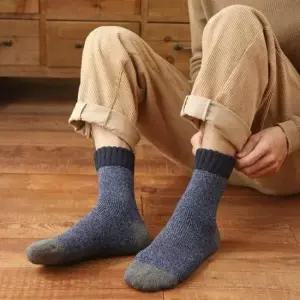 남성 겨울 두꺼운 등산양말 방한 겨울 수면 양말 1p