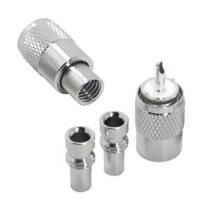 RG8X RG59 RF 라디오 동축 변환 어댑터 커넥터에 UHF PL259 수커넥터