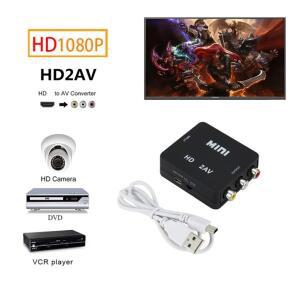 HD 1080P HDMI 호환 RCA AV  변환 어댑터 오디오 비디오 케이블 CVBS 포함