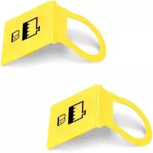 YTFRL 2 PCS 엔진 냉각수 저장소 캡 라디에이터 회수 탱크 교체 OEM 55111074AA 52079331 그랜드 보이저