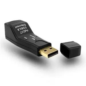 USB 유선랜카드 젠더 휴대용 랜포트 N 아무 랜선 넷북