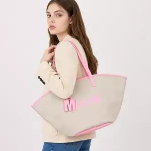 MSGM 라지 캔버스 토트백 3641MDZ34 598 13)