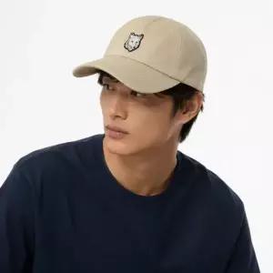 메종키츠네 26SS Fox Head Cap MM06104WW0096-0450) 폭스 헤드 자수 6패널 캡)