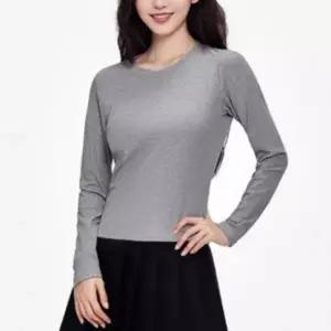 남녀 공용 겨울 기모 무지 맨투맨 긴팔 티셔츠 루즈핏 데일리 라운드 티