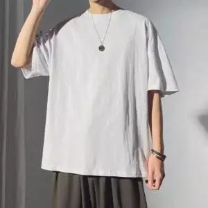 남녀공용 무지 반팔 티셔츠 라운드넥 데일리 기본 면티셔츠