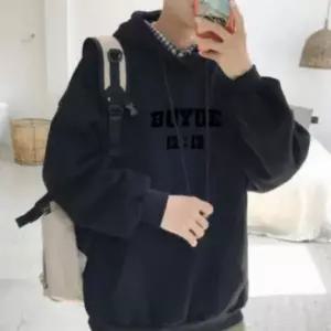 남녀공용 데일리 기모 안감 후드티 긴팔 티셔츠 오버핏 후드 맨투맨