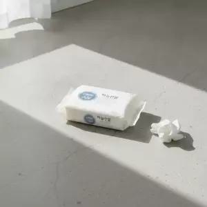 하늘선물 국산 휴대용 물티슈 30매 50팩 1박스 W518AEC