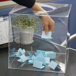 아크릴 투명응모함200 추첨함 함 모금함 아 상자 박스