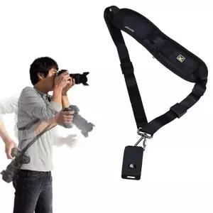 카메라 어깨 넥 숄더 끈 소니 펜탁스 호환 DSLR 장비
