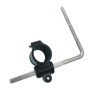 TUORE 전자 드럼 랙 장착 클램프, 8.5mm-10mm L-로드, 1.45인치 T 클램프 튜브 클립 브래킷, 키트 톰 스네어 패드 마운트용