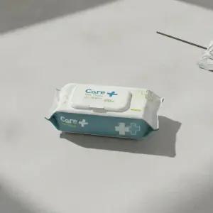 간병용 대용량 물티슈 80매 20팩 캡형 요양병원 산후조리원