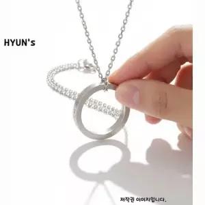 메종마르지엘라 MUST IT_MAISON MARGIELA 로고 링 목걸이 SM1UU0035 SV0158 951
