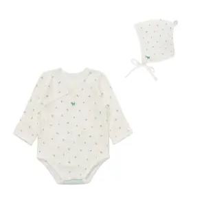 MN)리프플라워바디수트+모자SET 46170-040-03SET