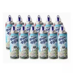 산도깨비 에어컨세정제 330ml 미우 12개입 필터청소