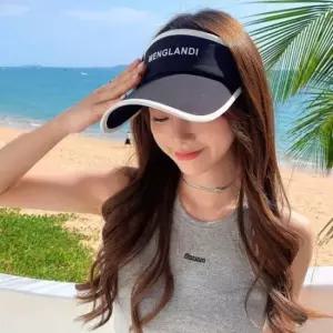 [패션소품] 자외선차단 여름 와이드 썬캡 챙모자 선캡 자외선차단모자 썬바이저