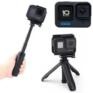 GOPRO10 호환 액션캠 미니 모노포드 거치대 동영상