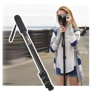 모노포드 DSLR 카메라 캠코더 촬영 거치대 LED 방송