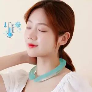여름 등산 낚시 이 골드 아이스 쿨링 재사 롱넥 쿨넥