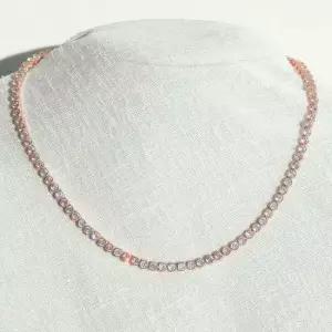 시후주얼리 3mm 시뮬럿다이아 Tennis 뱅글목걸이 EC236N