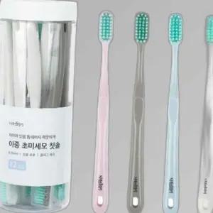 디디샵 이중 초미세모 칫솔 12개입