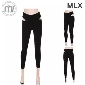 (MLX) 여자 레깅스 허리라인 포인트디자인 요가복-DM_416