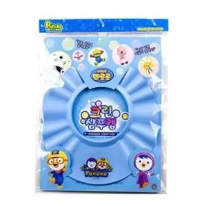욕조장난감 뽀로로 크린 샴푸캡 하늘색 목욕용품 머리샴푸용